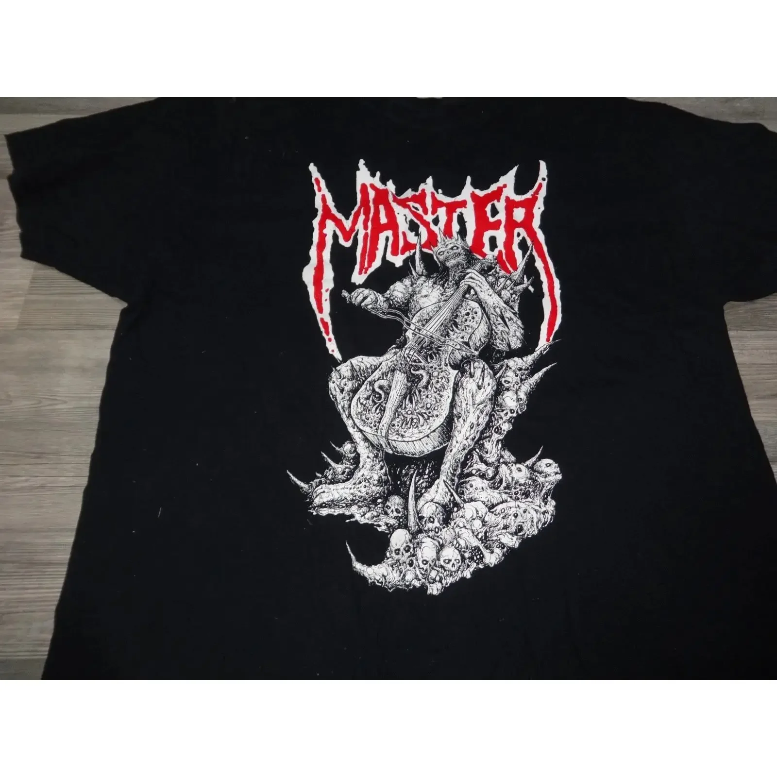 Master Old Rar Vintage T Shirt Death Metal Krabathor Immolation Autopsy Pungent vintage Washed homme graphic fashion Soft