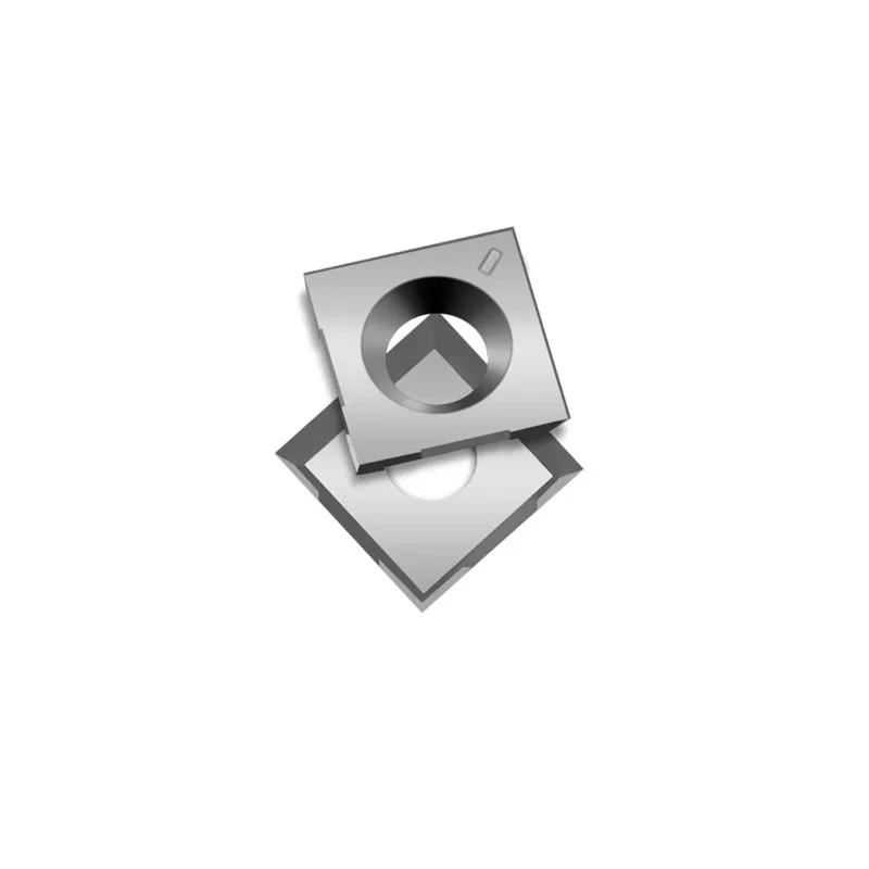 

2026 Brand New 14.27x14.27x2mm 50 Degree Woodworking Square Carbide Insert Knives With Double-Edge 14.27mm Carbide Planer Blades