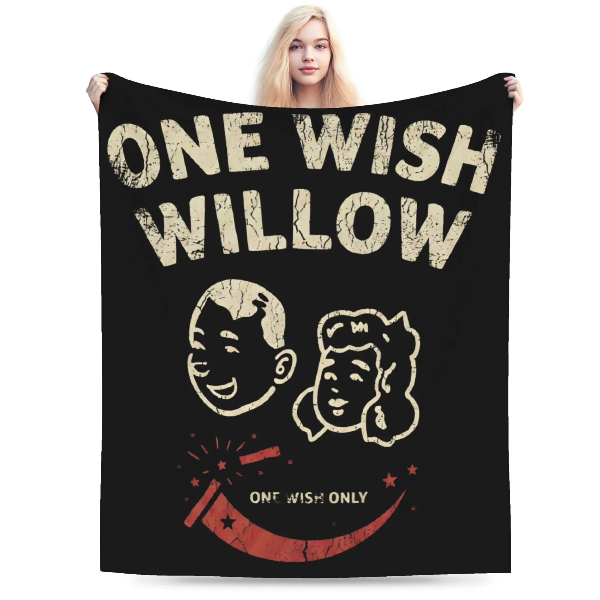 Obsession Movie 2026 Throw Blanket Super Soft Print Blanket One Wish Willow For Couch Travel Car Flannel Bedspread Bed Cover