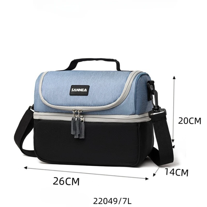 Portable Picnic Bag Waterproof Thermal Mini Handbag Folding Storage Food Lunch Box Trips Outdoor Thickening Accessories Backpack