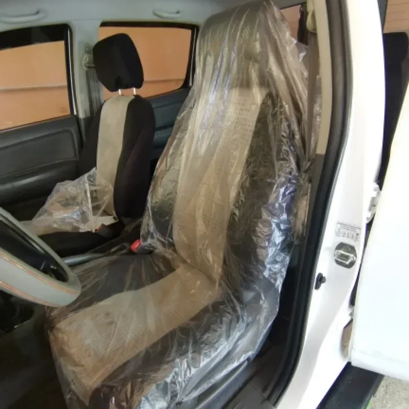 10/50Pcs Disposable Car Seat Covers Waterproof Anti-Fouling Dustproof Fit Sedan SUV Truck for Travel Taxi Use - view 4