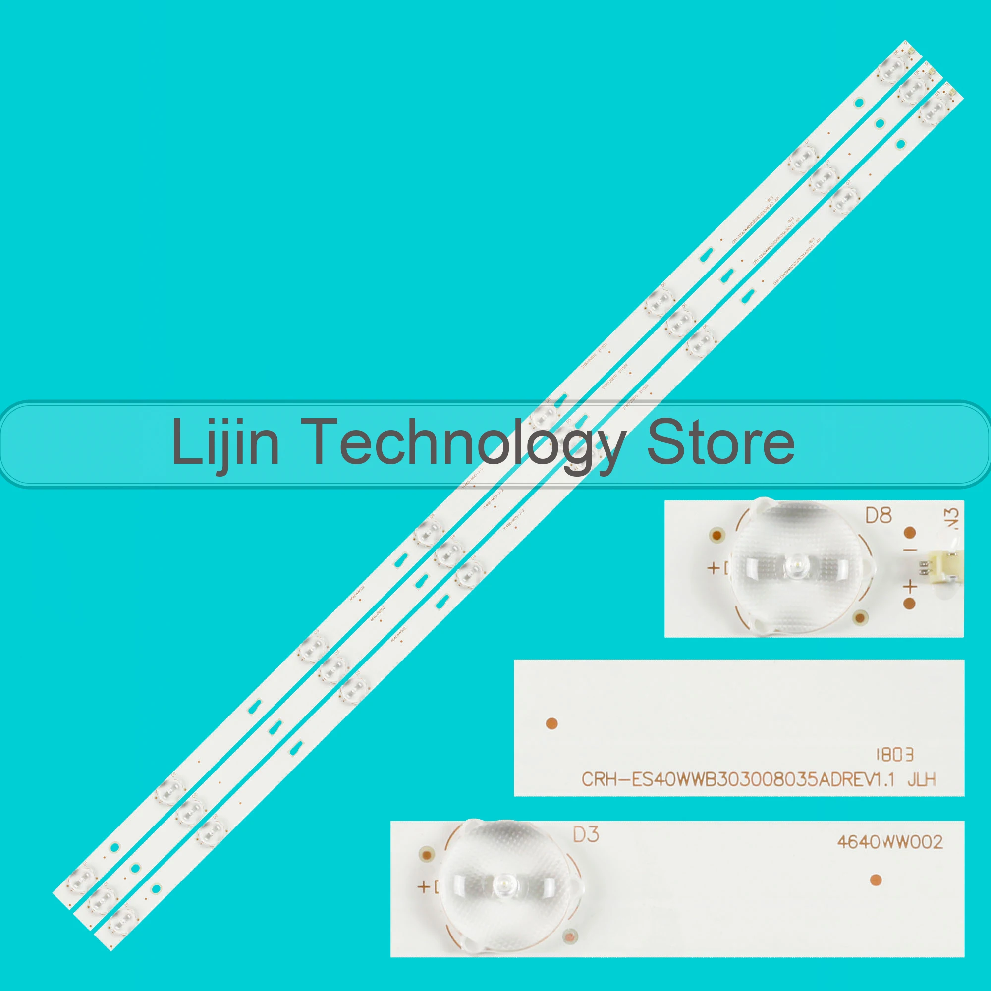 LED BackLight Strip For 40FB3104 40HTN3003 40FB5406 40FS3013 40FB3105W CRH-ES40WWB303008035ADREV1.1