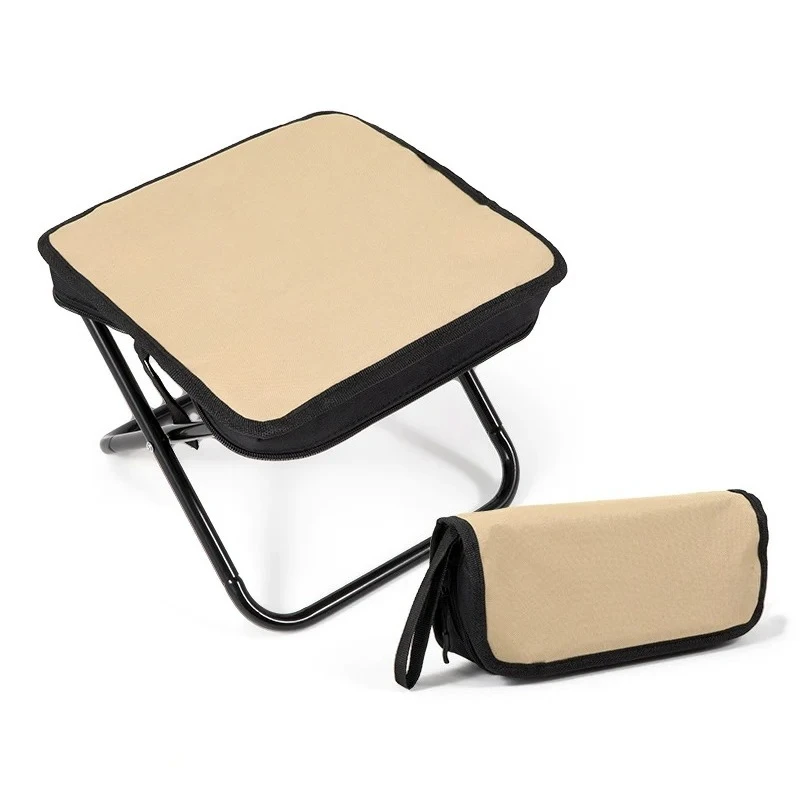 Lightweight Mini Folding Stool Camping Beach Fishing Chair Portable