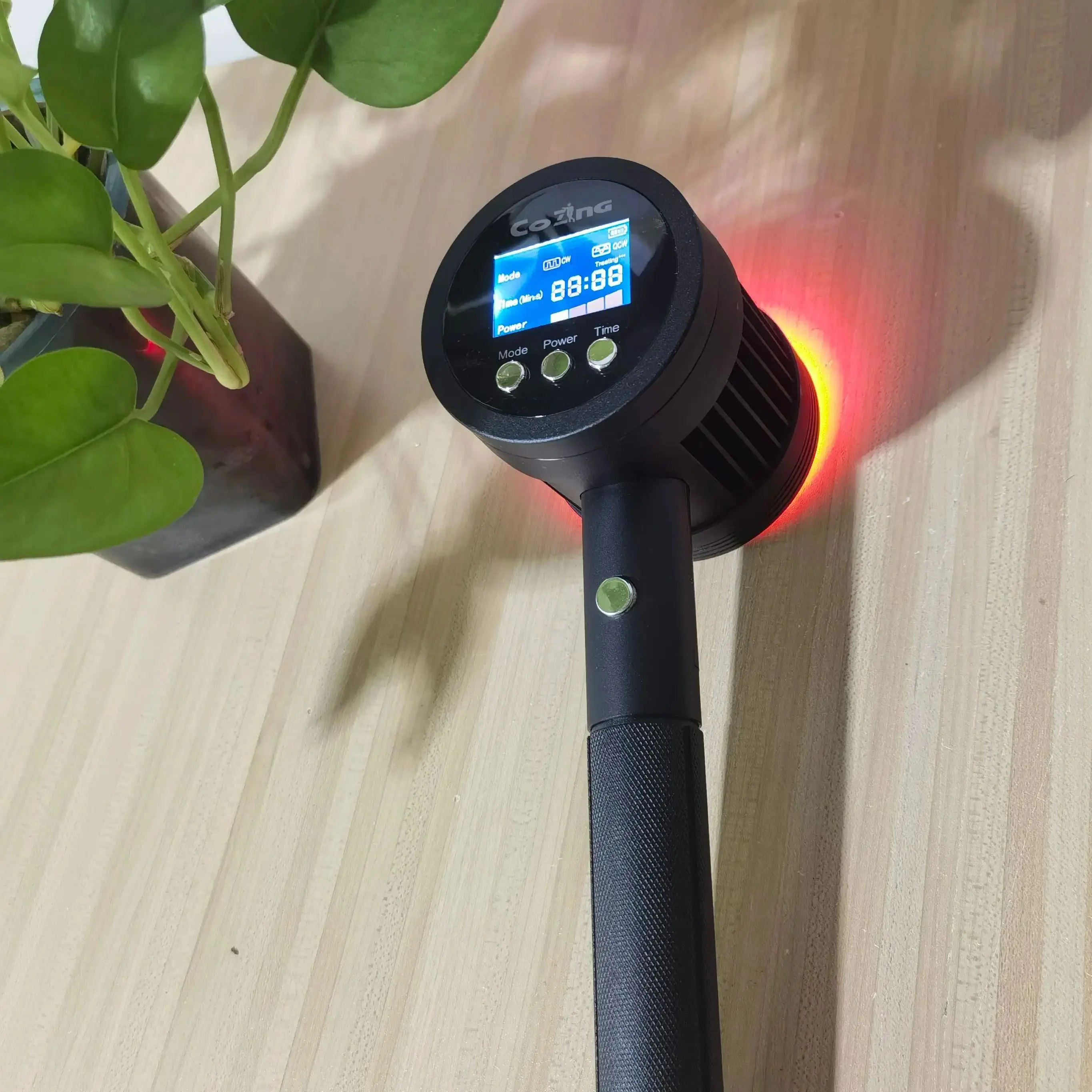 

Rechargeable Handheld Cold Laser Therapy Device 5W Power for Home Use Alleviate Back Pain Neck Stiffness Arthritis