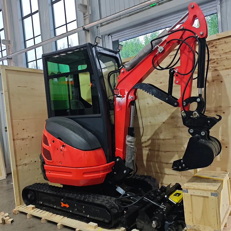 Free Shipping Mini Excavator 2 Ton EPA Euro 5 Kubota Engine Crawler Digger Farm Chinese Mini Excavator Machine