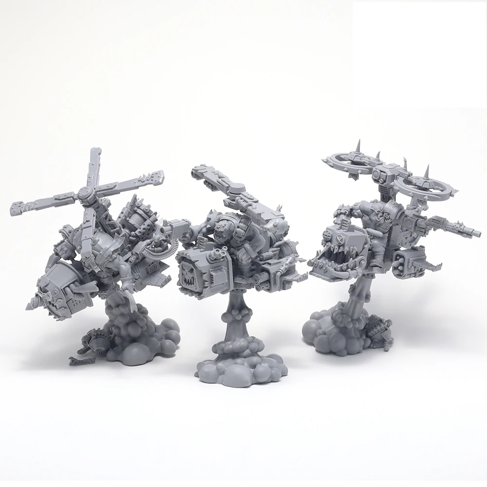 

Airborn Shokk Skwad Space Warrior Wargame Miniatures Ork Figure Terrain RPJ TRPJ Pathfinder Infinity Gamemat