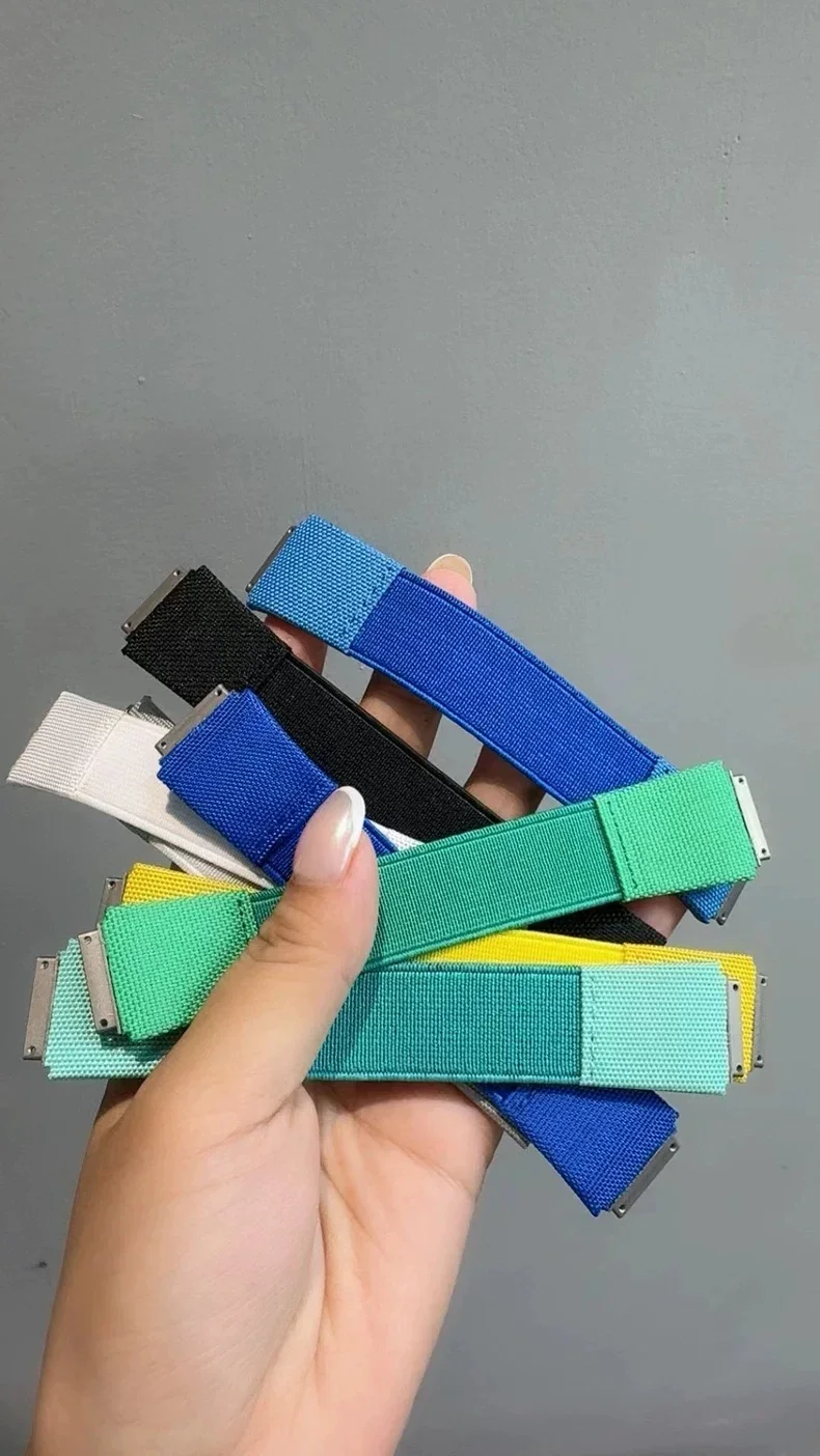 Custom watchband For RM Richard Miller Men's Collection RM67 RM67-02 RM67-01 RM35-02 Series Elastic Band Loop Strap