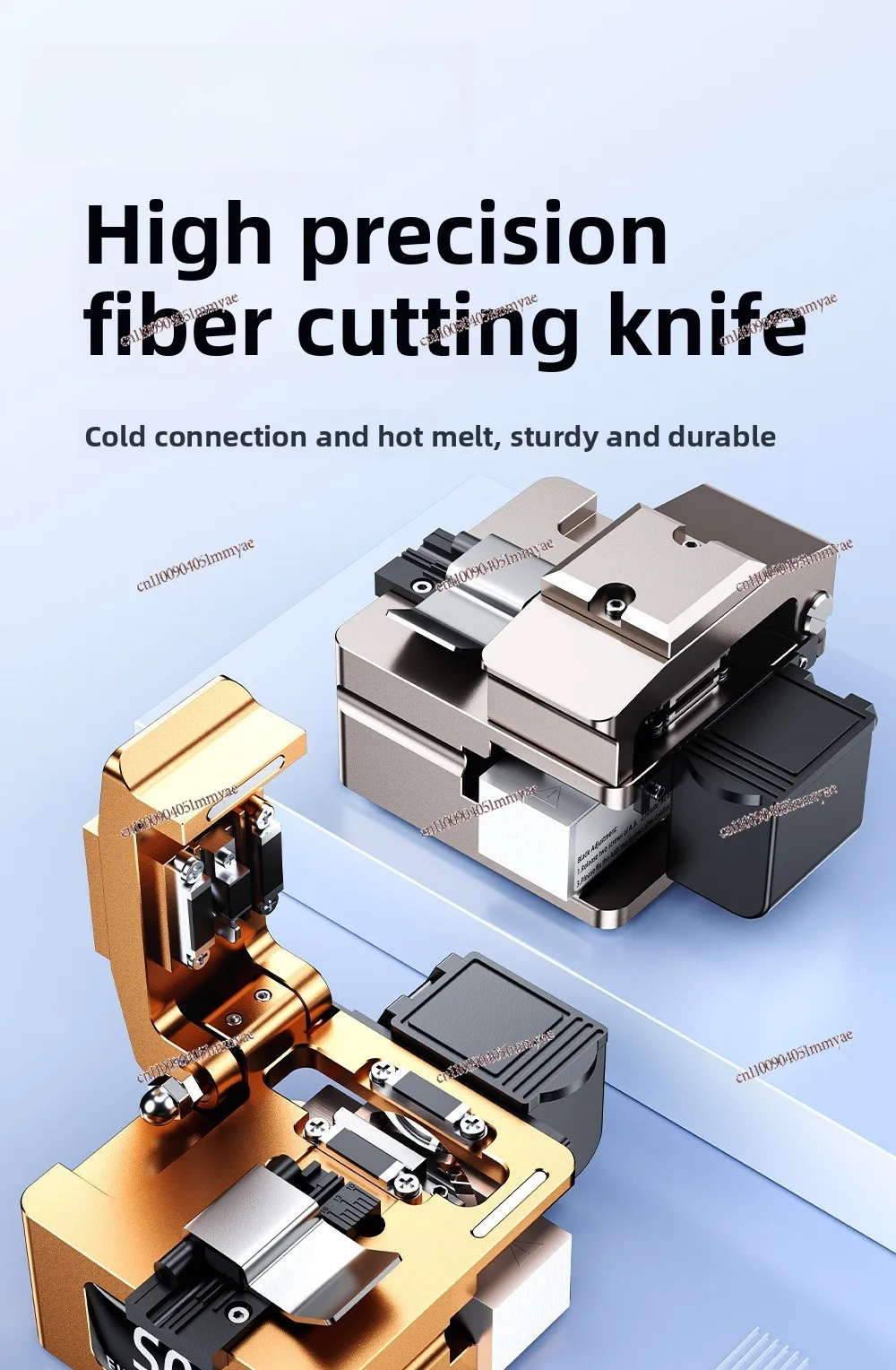 Optical Fiber Cutting Knife High Precision Optical Cable Cutting Knife S09 with Waste Fiber Box Automatic Return Knife Welding