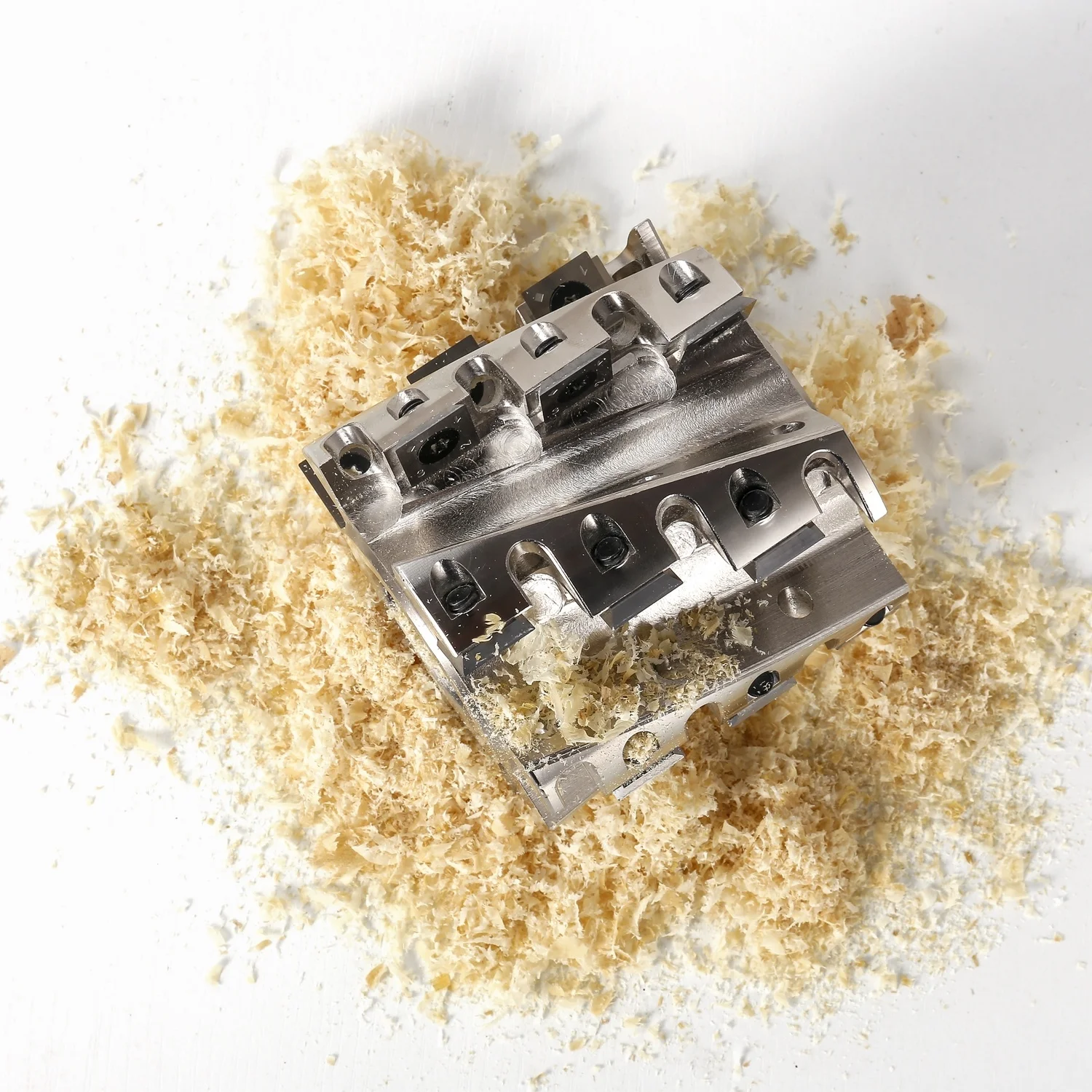 KWS 90mm*35mm*60mm Spiral Cutterhead Helical Cutter Head With Indexable Inserts