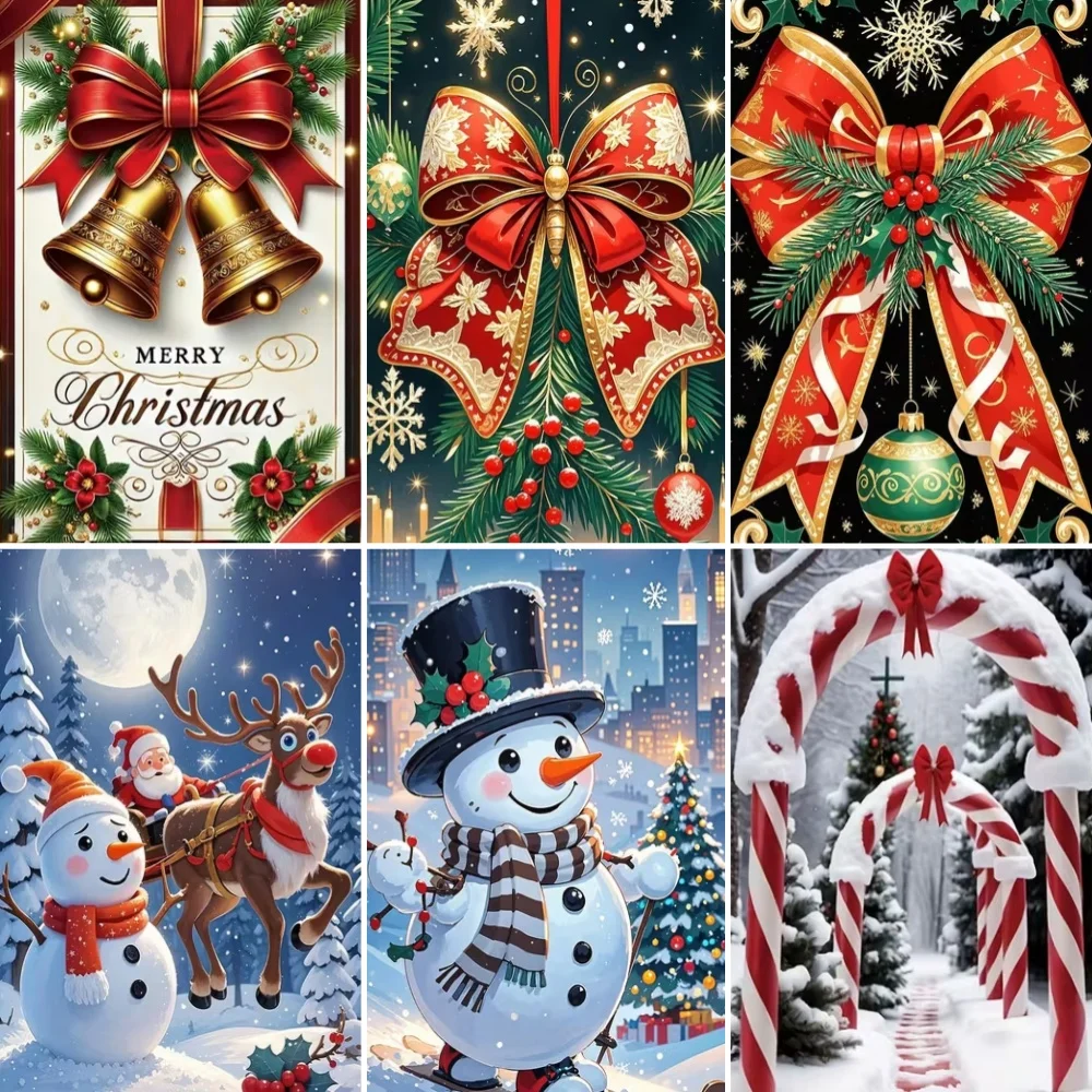 Weihnachts-Türhintergrund, Weihnachtsmann, Rentier, Schneemann, Zuckerstange, Foto-Banner, Neujahrs-Feiertags-Fotografie-Hintergrund-Requisiten
