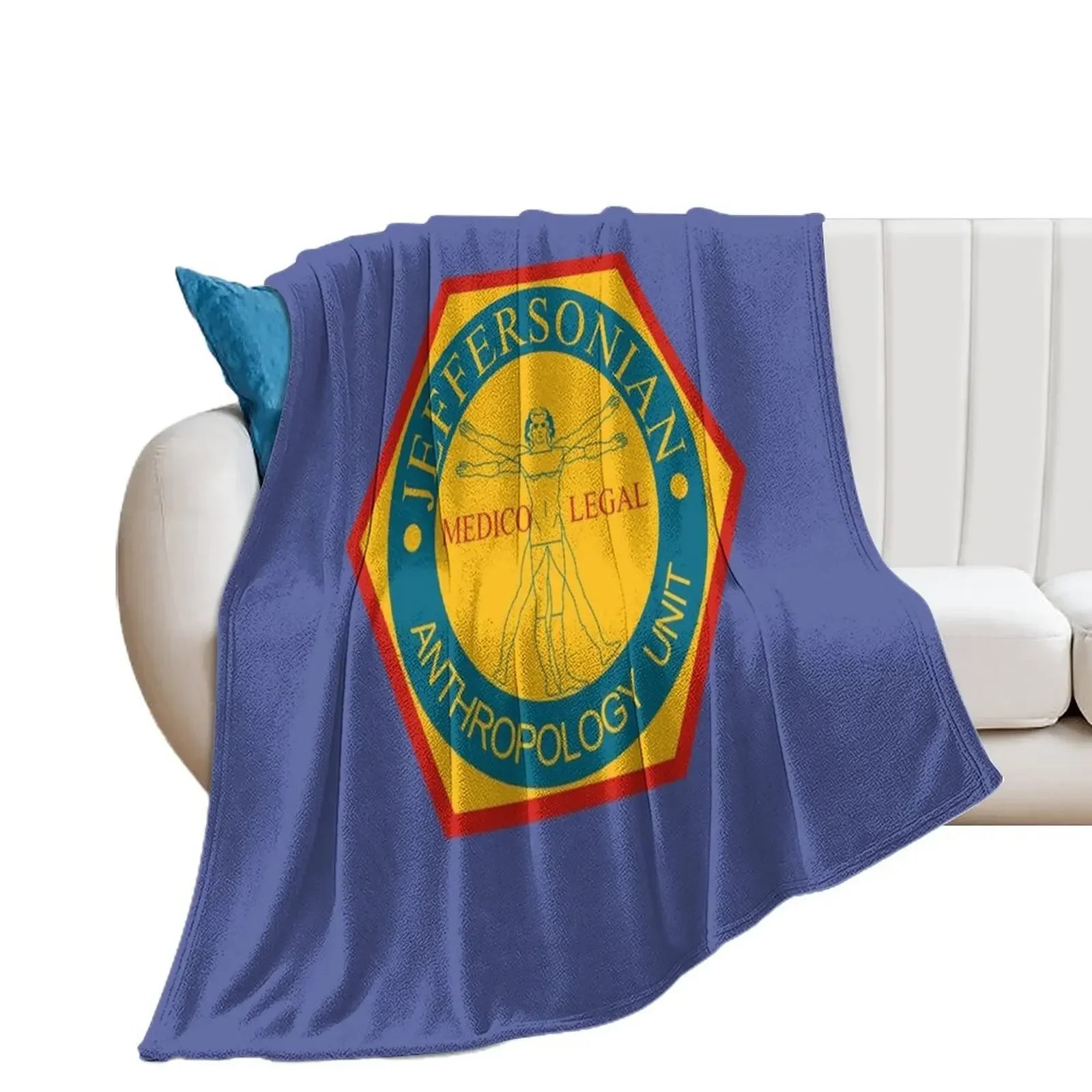 Jeffersonian Logo- Bones TV Show Throw Blanket heavy to sleep Decoratives valentine gift ideas warm for winter Blankets