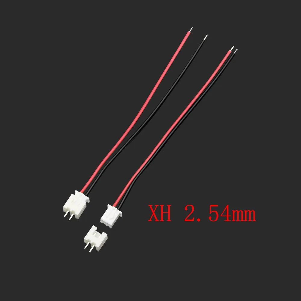 5 Sets 10CM/20CM JST XH2.54 PH2.0 1.25mm 2-Pin Steckverbinder, Stecker, Kabel, männliche und weibliche Steckverbinder, Klemmen – Detail 6
