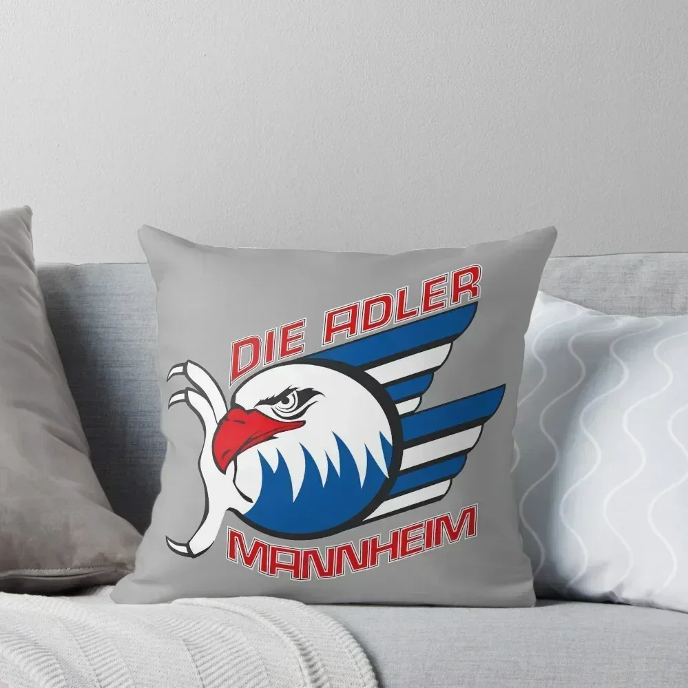 Adler Mannheim Hockey Throw Pillow Cushion Cover Luxury Sofa Cushions pillow cover christmas luxury home accessories pillow