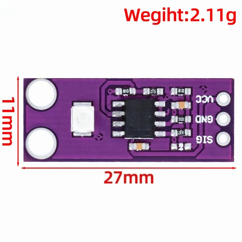 GUVA-S12SD UV Detection Sensor Module S12SD Light Sensor Diy Kit Electronic PCB Board Module 240nm-370nm For Arduino