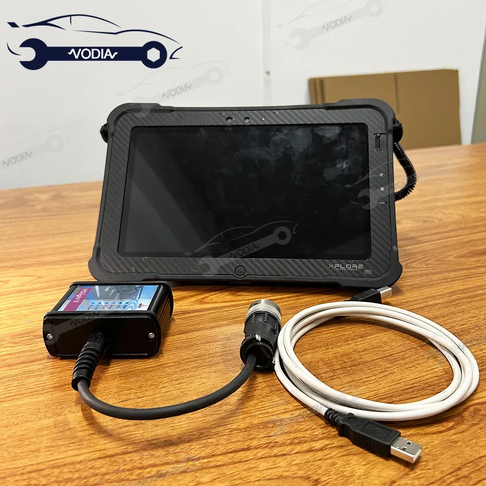 

High Quality For Deutz DeCOM SerDia Software Support CAN K/L-Line J1708 protocols Deutz DECOM Diagnostic Scanner Tool +tablet