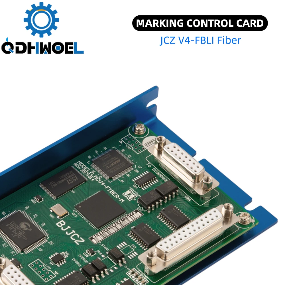 QDHWOEL BJJCZ Laser Controller Card JCZ Control Board LMCV4-FIBER-M FBLI-B-LV4 Ezcad for Fiber Marking Machine IPG Raycus MAX