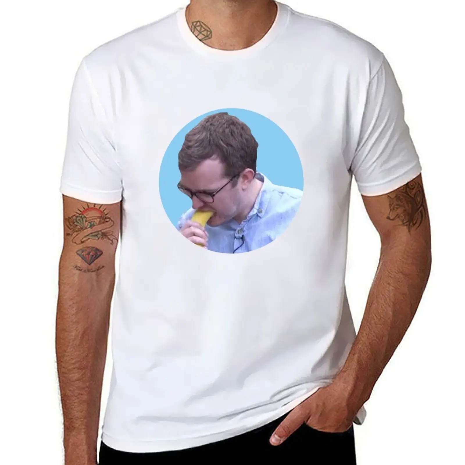 

Griffin Mcelroy Vores a Banana T-Shirt t shirts for man slim fit t shirt custom print T-Shirt