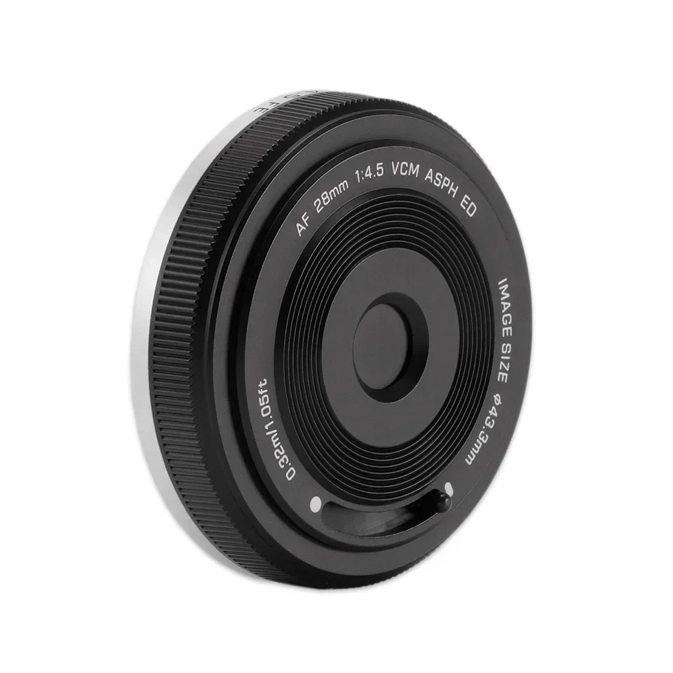 

Viltrox 28mm f4.5 Full Frame Auto Focus Lens for Sony FE-Mount Pancake Lens Fuji XF Fujifilm X-Mount Black Camera Lens A7RIII