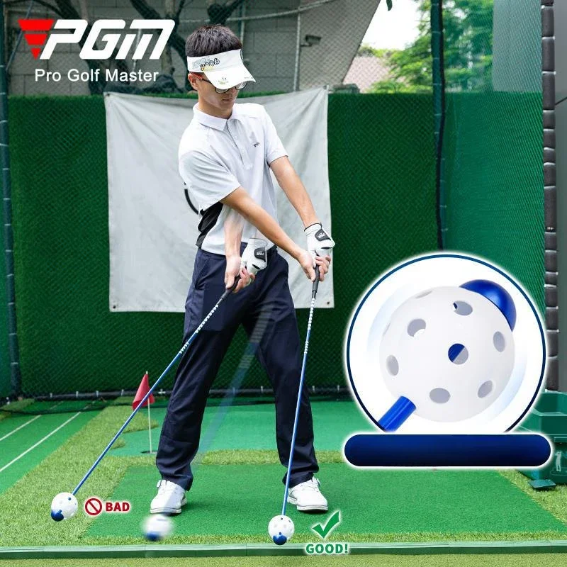 PGM Golf Swing Boost Swing Speed Delay Lower Release Ultra-light Golf Swing Practice Vocalization Training Stick HGB024