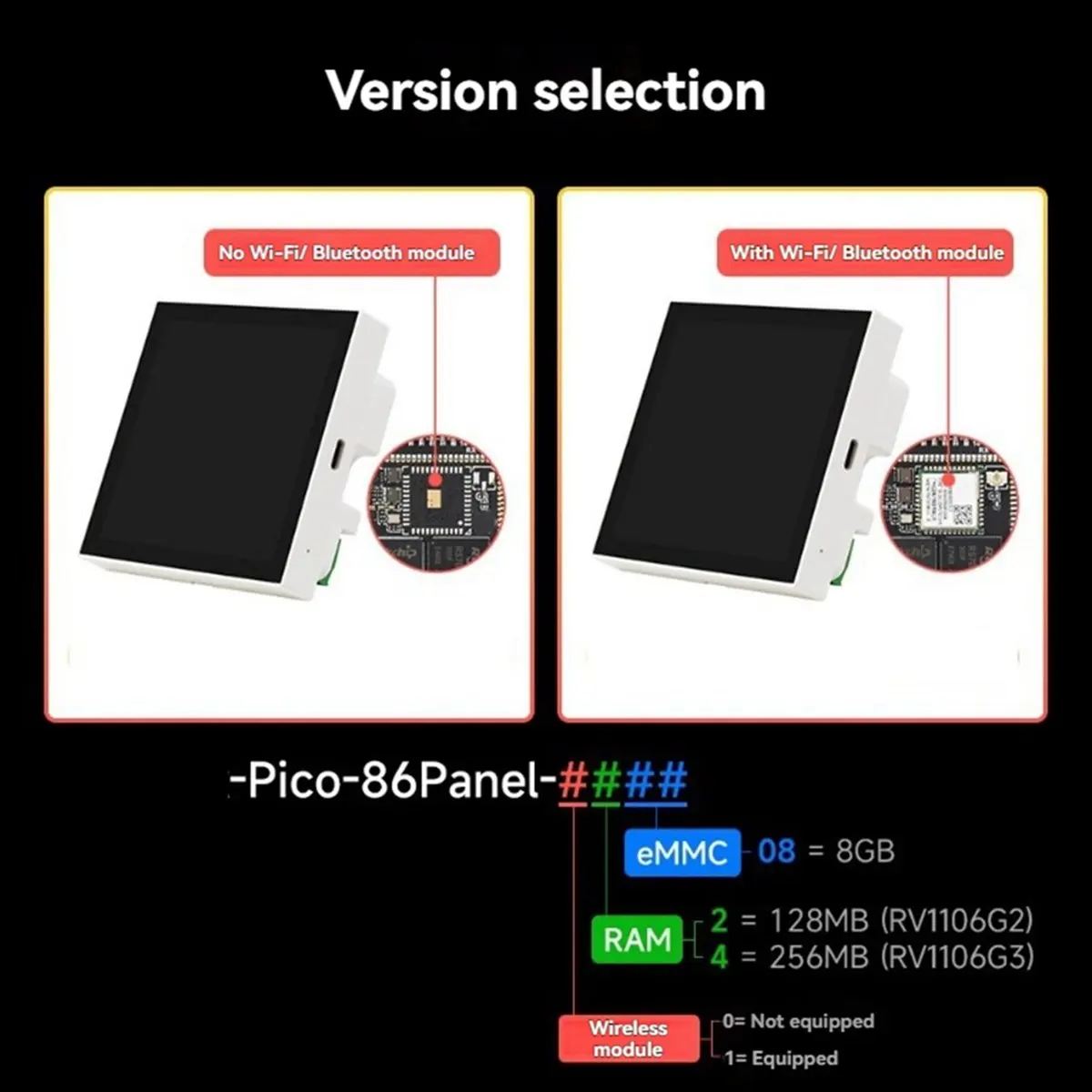 cnim-interruttore-a-parete-smart-da-4-pollici-tipo-86-con-pannello-di-controllo-centrale-touch-screen-rv1106g3-1tops-con-wifi-bluetooth