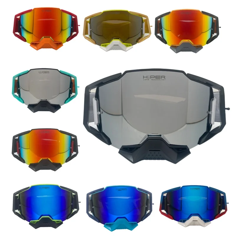 Multi‑Scene Windproof Sports Goggles Anti‑Dust UV Shield Eyewear for Off‑Road Moto Biking Ski Jungle Hiking