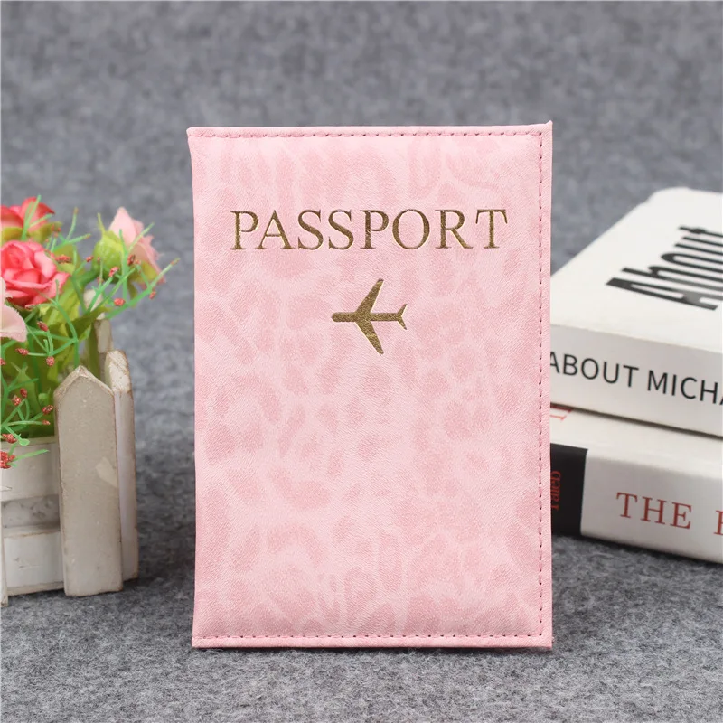 

Fashion Travel Passport Cover Case for Women Men PU Leather Card Ticket Passport Covers Holder Protective Accessories