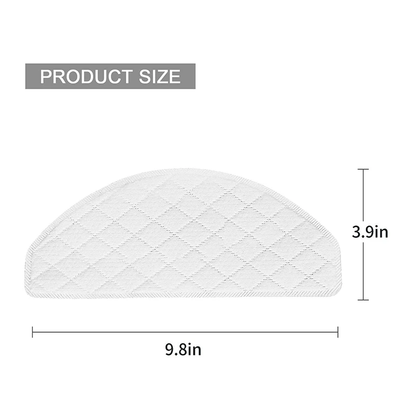 Одноразовые подушечки для мытья полов для робота-пылесоса ECOVACS DEEBOT OZMO T8 AIVI/ T8/ T8+/ T9/ T9+/ N8/ N8 Pro/ N8 Pro+