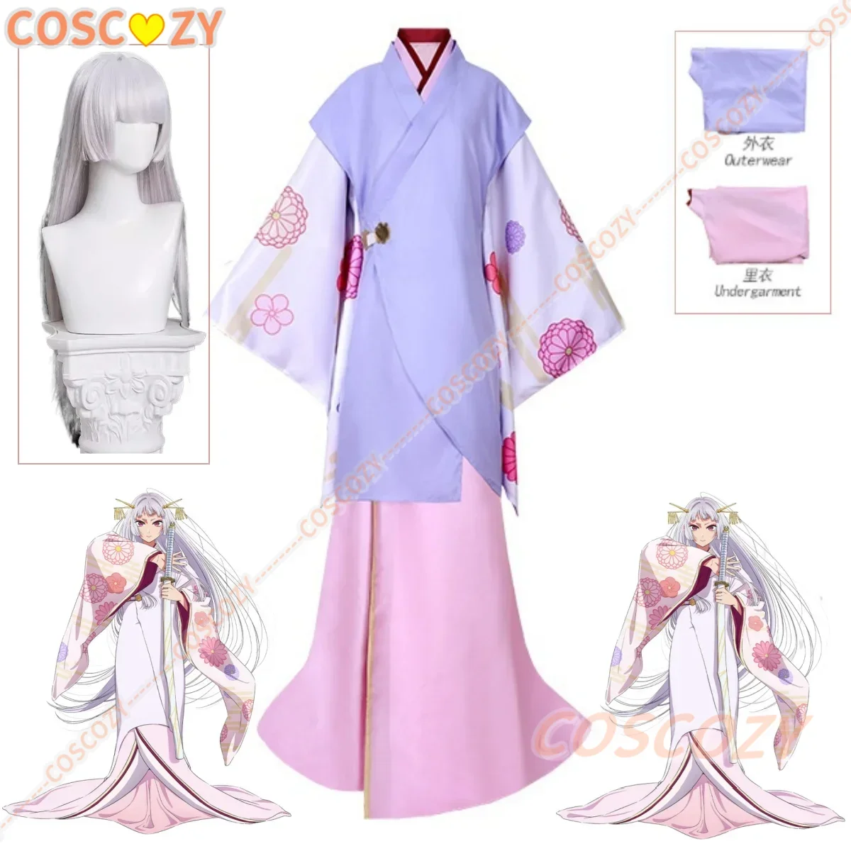 Akane Tokyo Blade Stage Play Season 2 Akane Kurokawa Cosplay Arima Costume Wig Japanese Kimono Uniform Lolita Cosplay Costumes