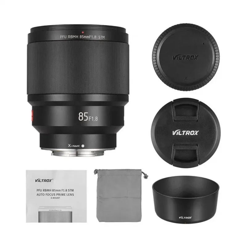 NEW Hot Sales Viltrox (For Fuji X Mount) Auto Focus Standard Prime Lens Portrait 85mm F1.8 STM Lens for Fujifilm