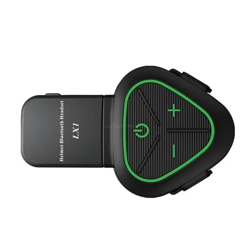 Auricolare vivavoce impermeabile wireless per cuffie da mezzo casco per