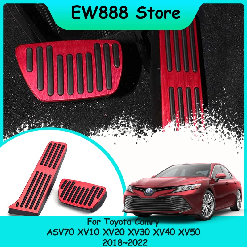 

For Toyota Camry ASV70 XV10 XV20 XV30 XV40 XV50 2018~2022 2019 2020 2021 Pedals Rest Accelerator Tray Part Non-slip Accessories.