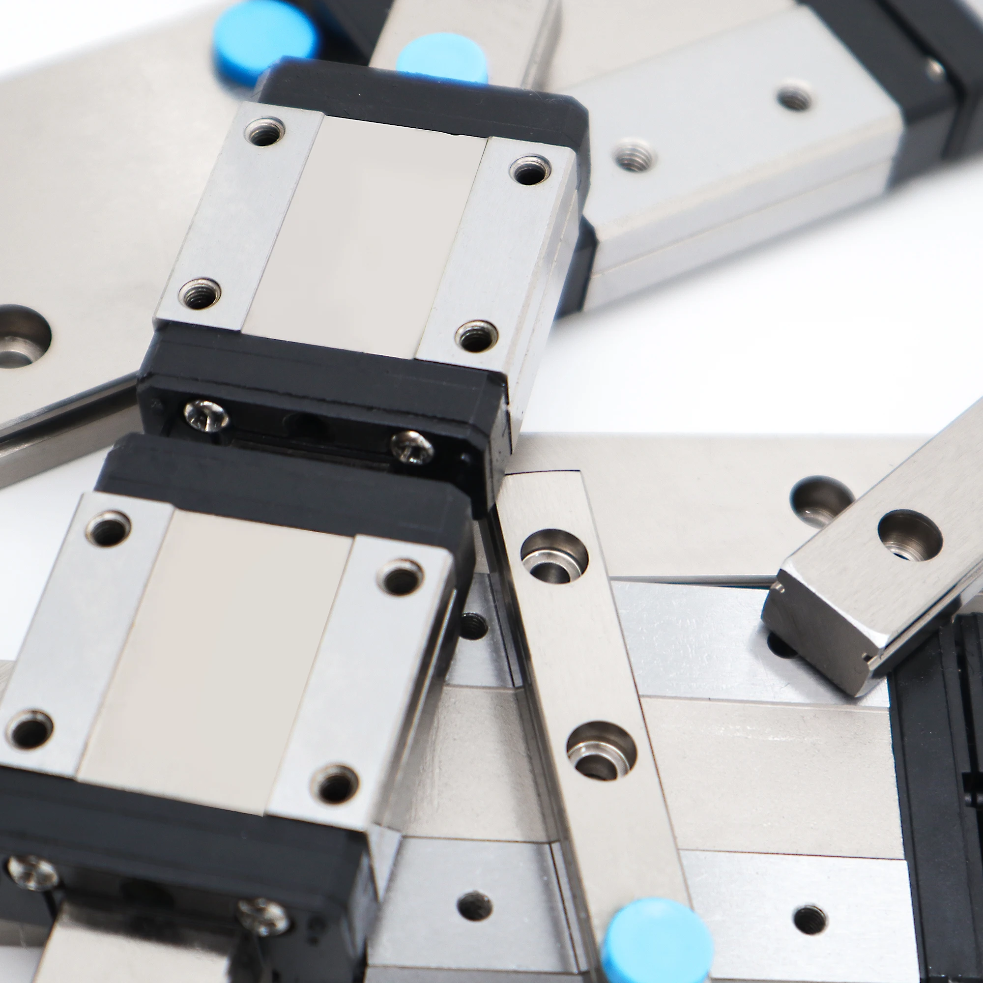 سكة توجيه خطية مصغرة من سلسلة MGN مع كتلتين MGN7 MGN9 MGN12 MGN15 (النوع C أو H) مثالية لأجهزة CNC والطابعات ثلاثية الأبعاد ونقش الليزر ومعدات الأتمتة #3