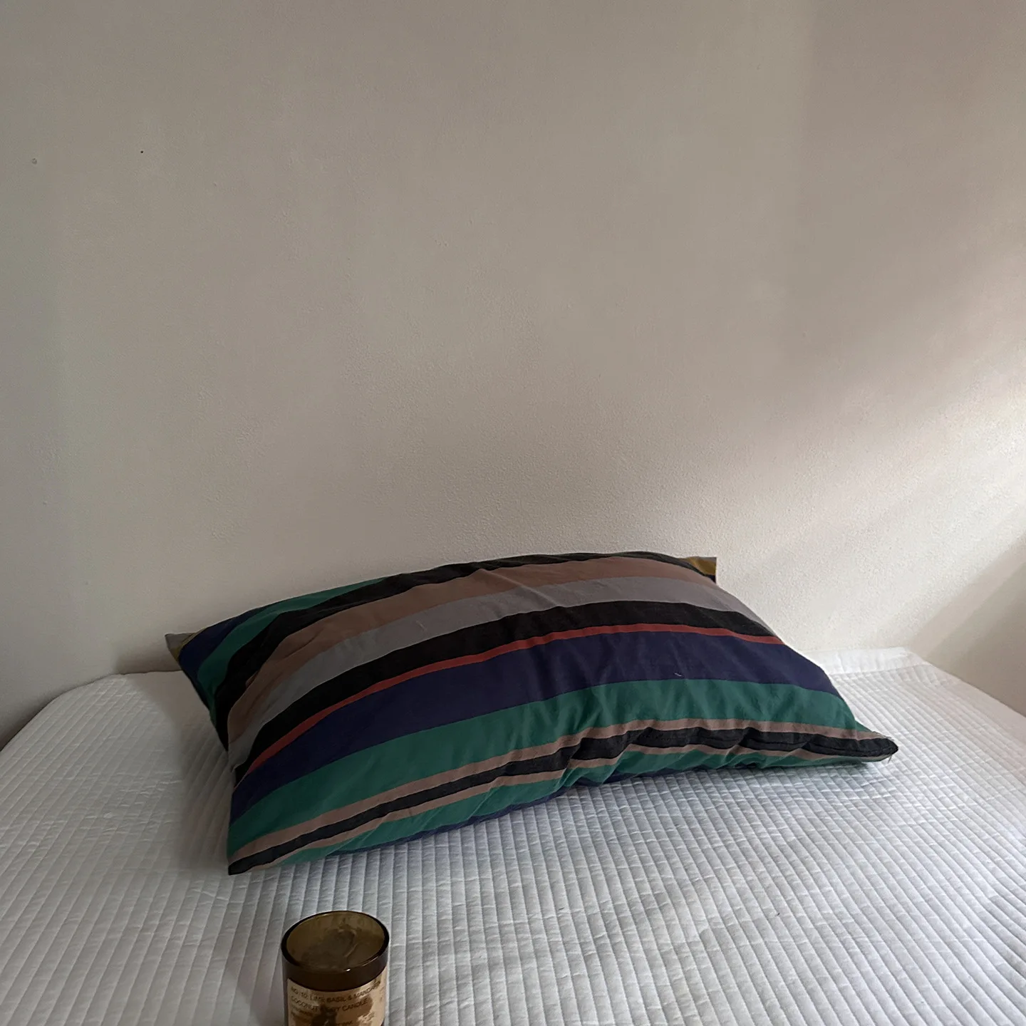 Blue Stripe Pillowcase Home Household Bedroom Throw Pillow Retro Vintage 48x74cm Cotton All-match Couples Nordic Ins