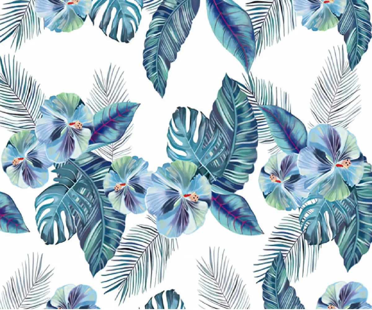 

Настенная роспись с изображением листьев тропических растений, индивидуальный размер, декор для дома, гостиная, спальня, 3D обои