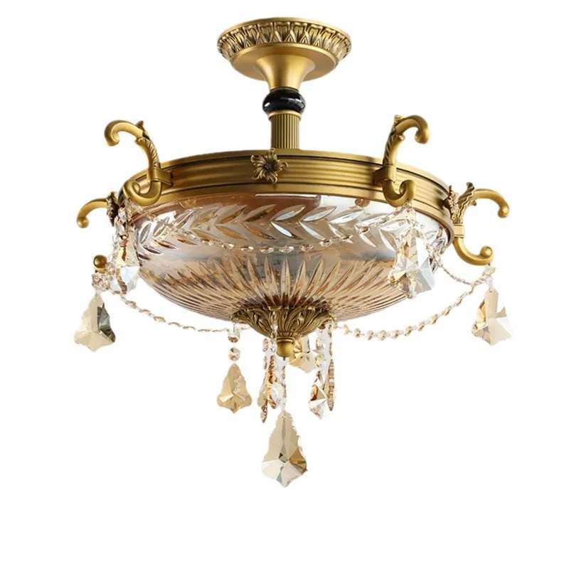 

American, vintage, villa, living room, dining room, chandelier