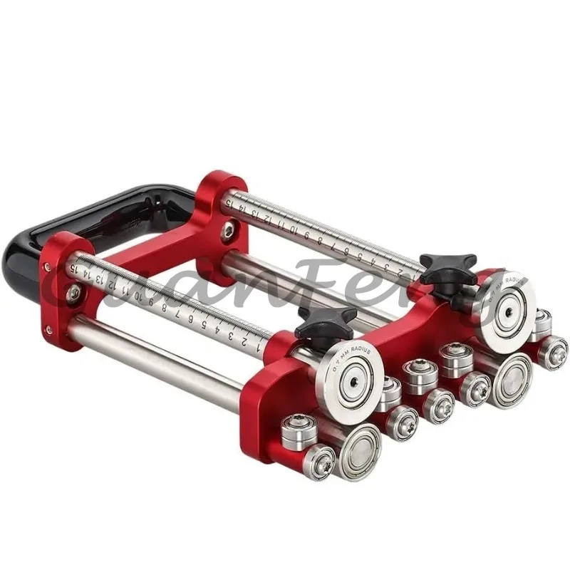 2 Station Sheet Metal Roller Bending Machine Roof Metal Working Tool