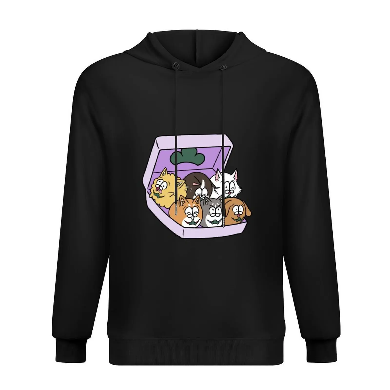 

Takoyaki Inumatsu (purple) Hoodie men's sweat-shirt set men clothes japanese style fashion men hoodie streetwear