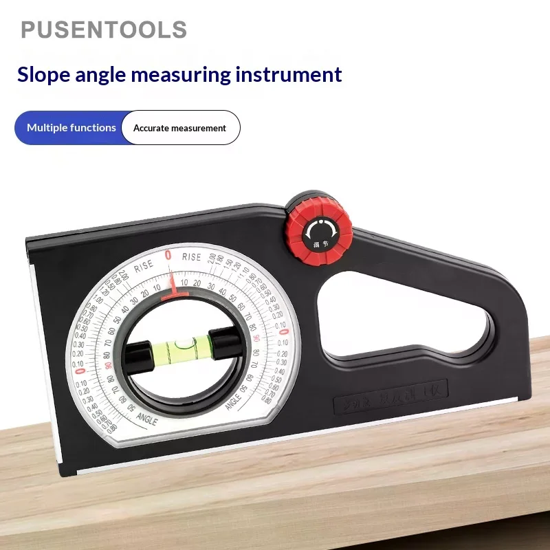 Multifunctional Slope Inclinometer Protractor Magnetic Base High Accuracy Scale For Construction Carpentry Measuring Jobs