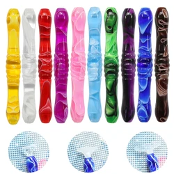 5D Diamond Painting Pen Resin Point Drill Pen Plastic Replacement Pen Heads Bead Trays Ant-Slip Mat Glue Clay Set DIY Craft Nail