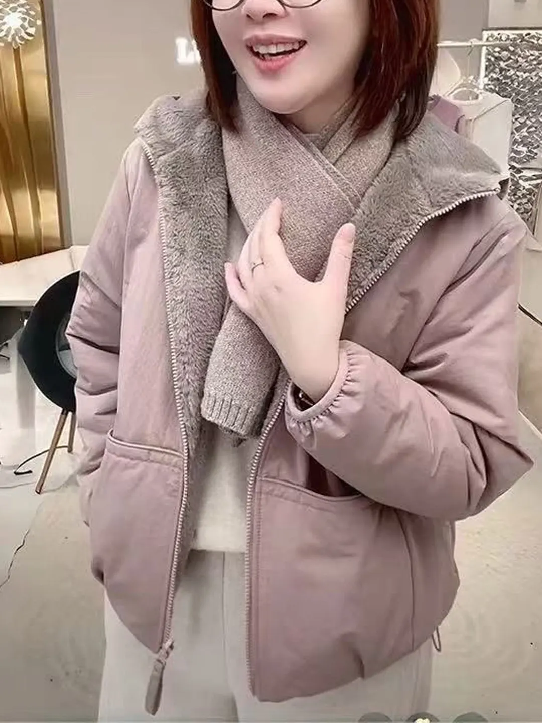 

Женская повседневная куртка с капюшоном на подкладке Fce, свободная термобелье, верхняя одежда с застежкой-молнией, длинная свеч, повседневная одежда