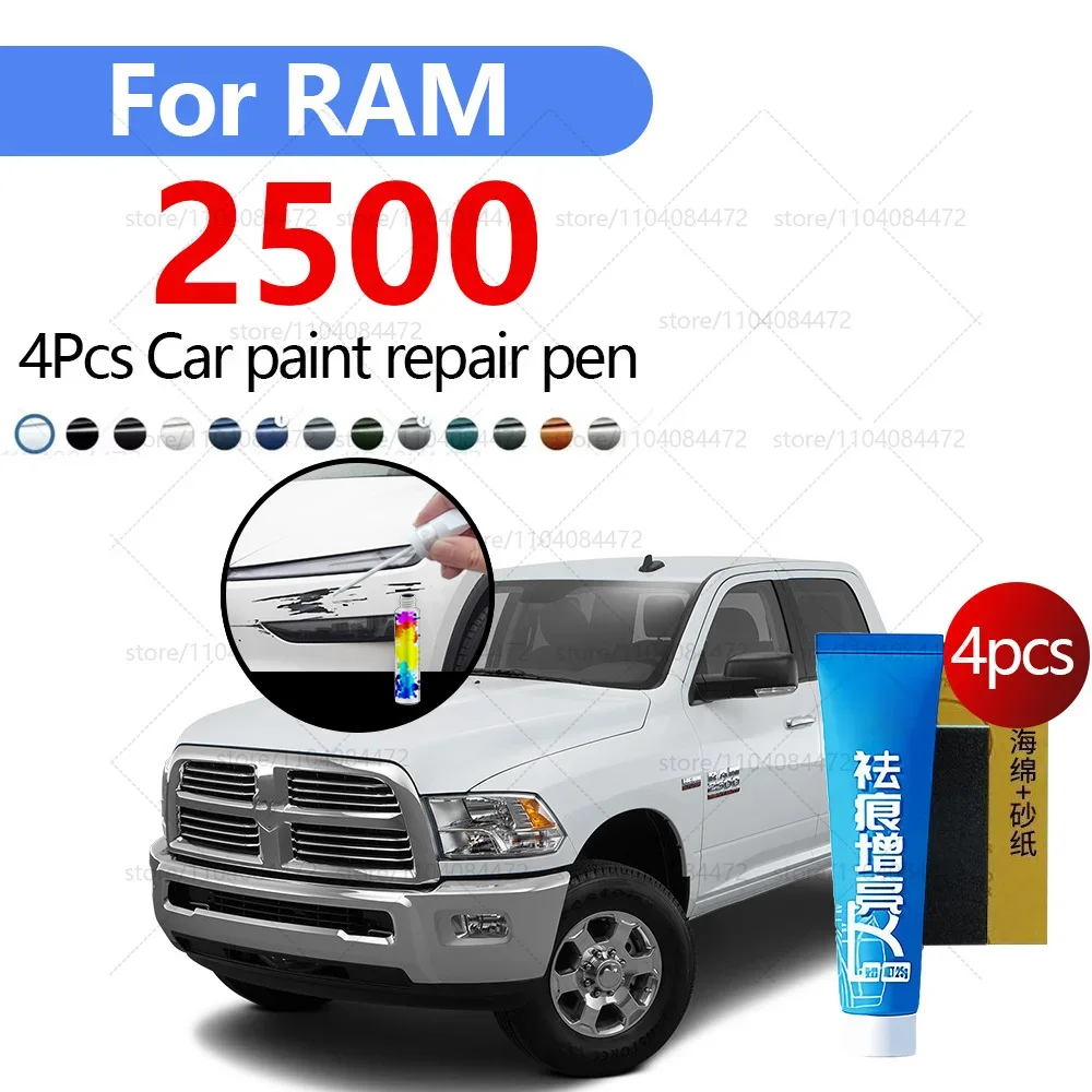 

Ручка для ремонта автомобильной краски для 1994-2025 RAM 2500 Аксессуары для ремонта царапин 4 шт. Синий PPX Белый PW7 Черный PXJ Серебристый PSC RedPR4