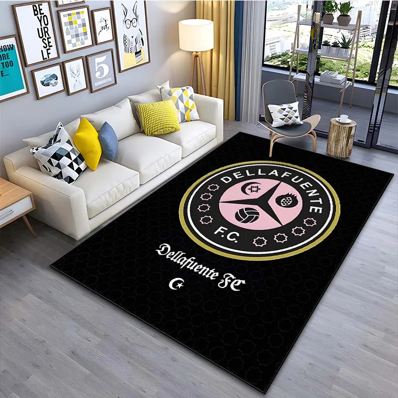 Club D-Dellafuente FC Printed Floor Mat Carpet 15 Sizes Living Room Bedroom Bedside Window Sill Bathroom Floor Mat Home Decor