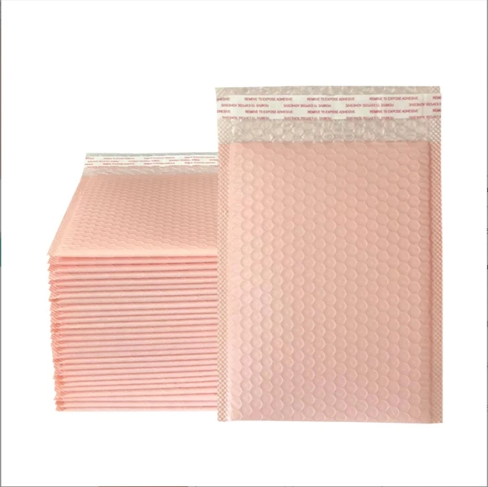 20pcs/bag Fragile Clothing Packaging Bubble Bag, Thick Anti-collision Waterproof Light Powder Transport Bag