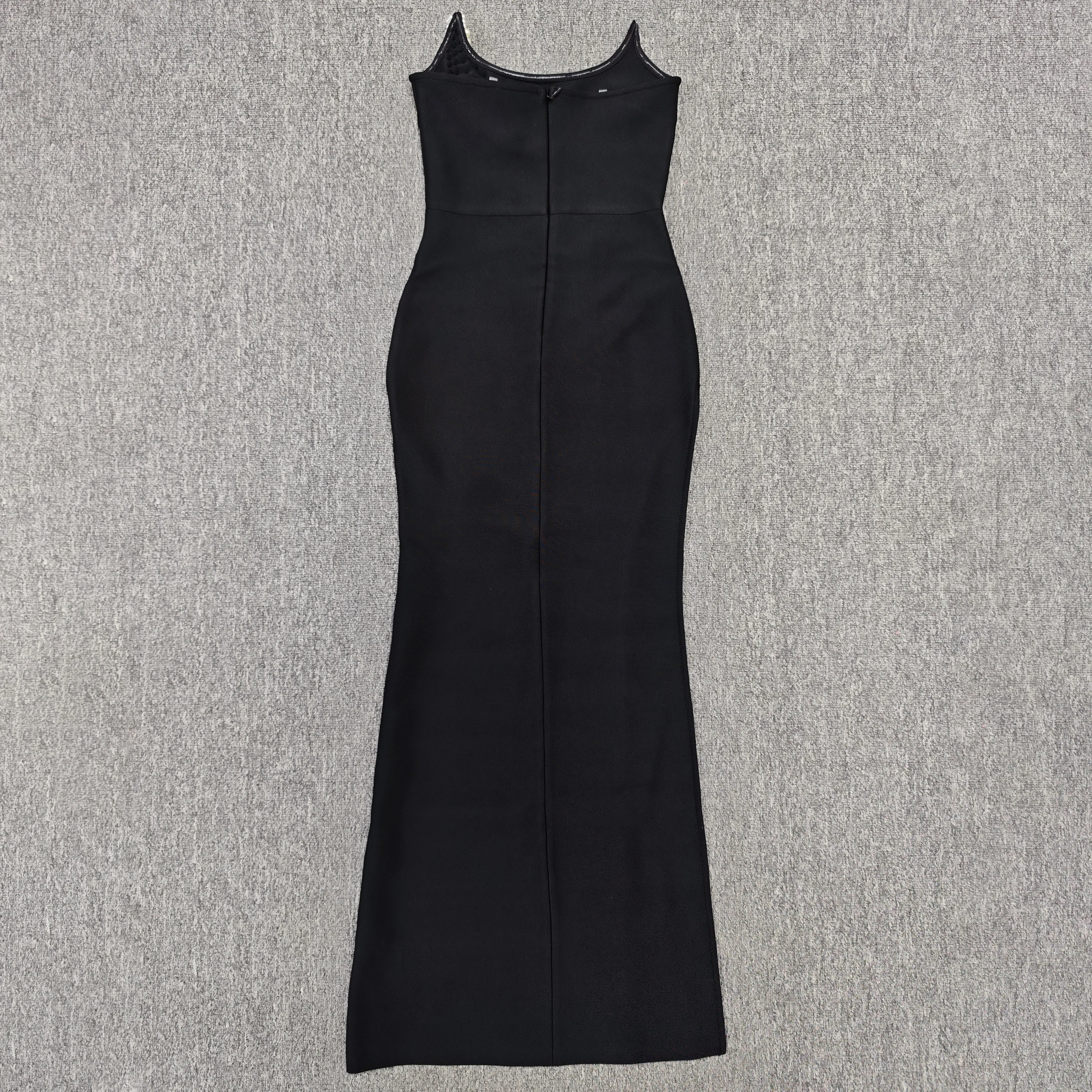 Nowa Elegancka Seksowna Sukienka Bez Ramiączek Z Koralikami Długa Suknia Wieczorowa Damska Luksusowa Modna Sukienka Koktajlowa