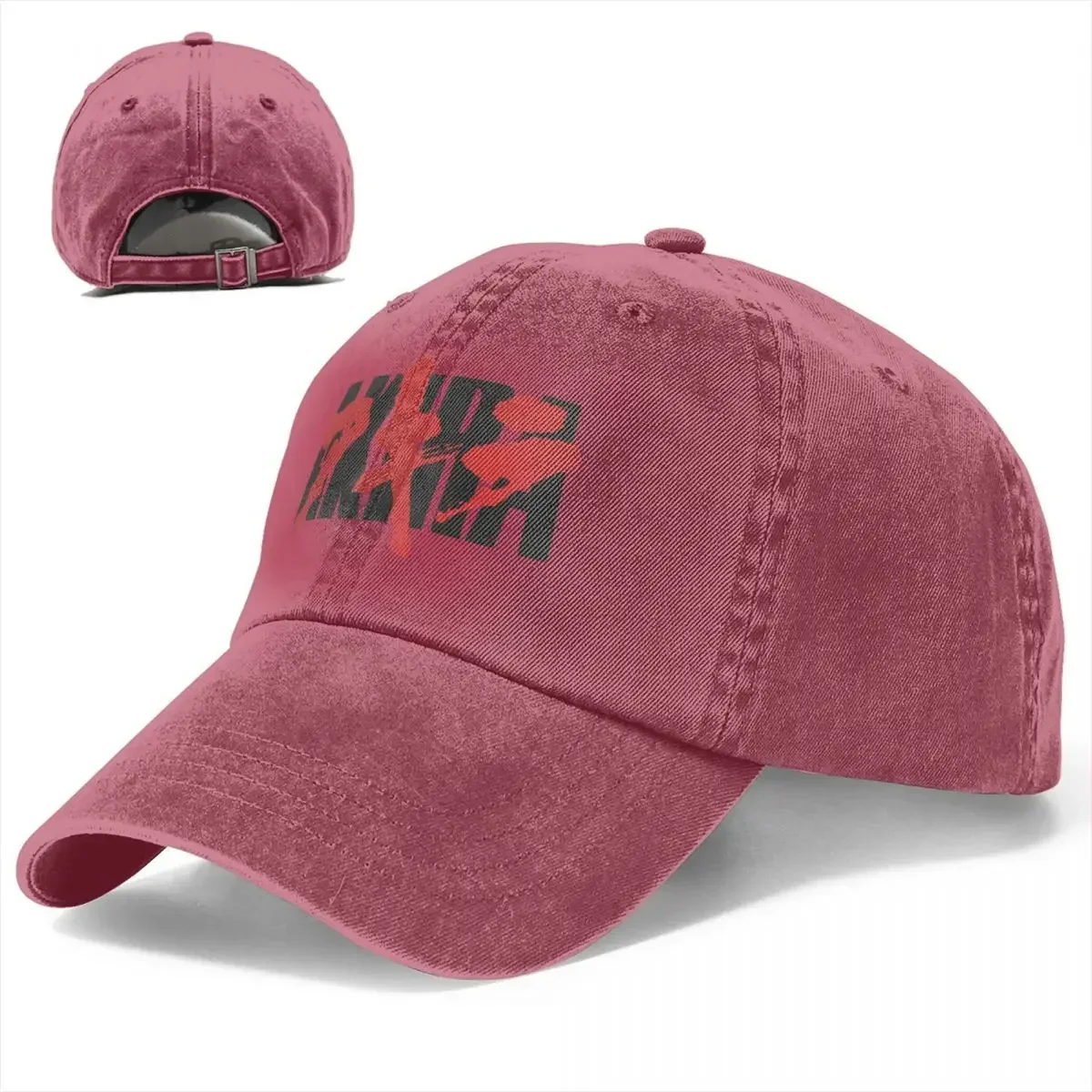 Bloody Akira Logo Baseball Cap Classic Distressed Denem Washed Anime Headwear Unisex Outdoor Running Gollf Hats Cap