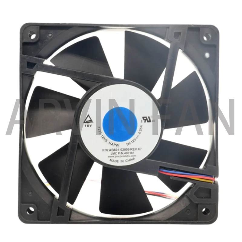 

1225-12 DC12V 1.84A 12000B0038 12CM Large Air Cooling Fan