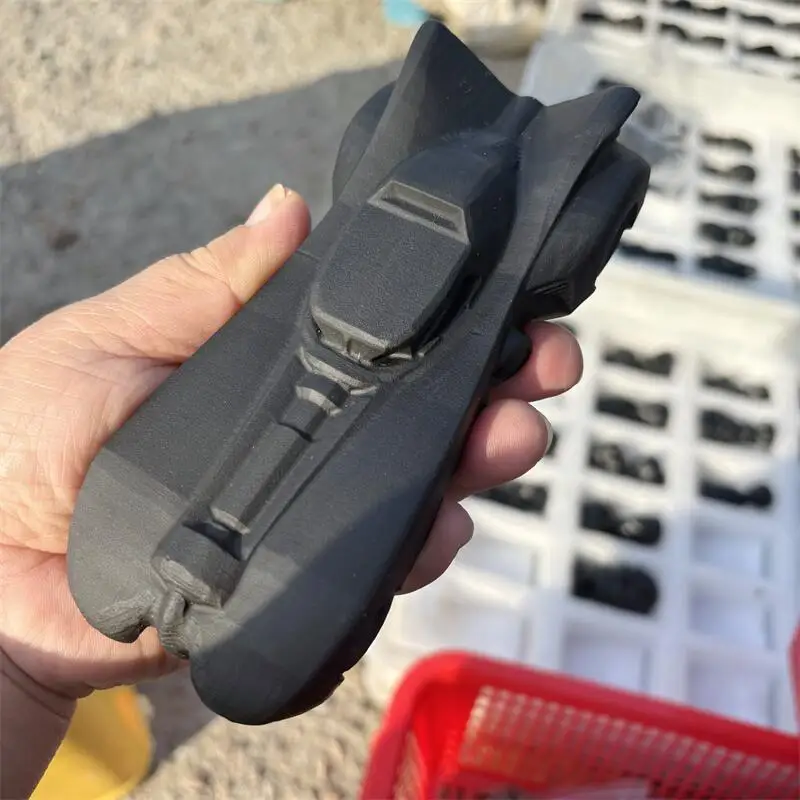 

15CM Natural Black Obsidian Racing Car Carving Crystal Love Healing Fengshui Gemstones HomeDecoration Holiday Gift 1PCS