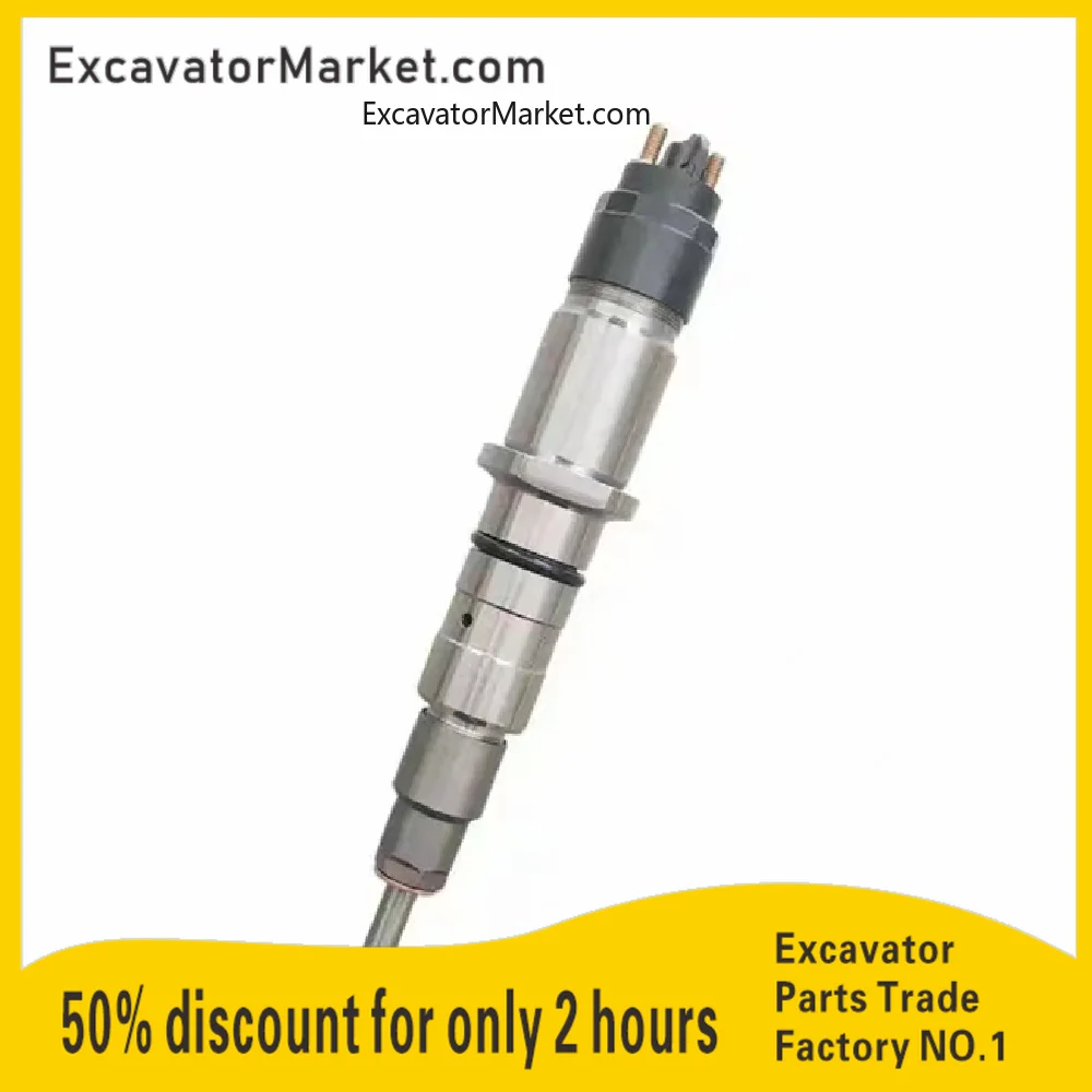 

Excavator spare part QSB4.5 QSB6.7 Engine Fuel Injector 5367161 Common Rail Fuel Injector 0445120455 excavator Accessories