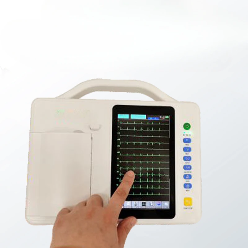 Medical electrocardiograph detector Portable three-channel six-channel twelve-channel lead automatic analysis