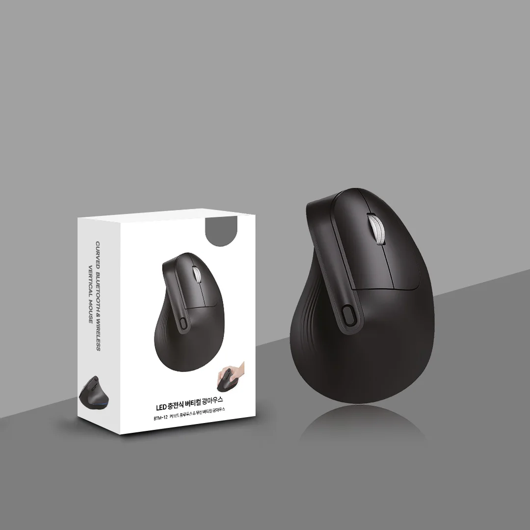 

Original Wireless Mouse BT 2.4 GHz Receiver Silent Mouse Ergonomic Rechargeable Wireless Mouse